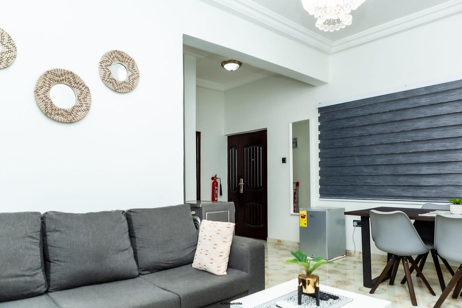 Stylish East Legon Apartment - Ac, Wi-Fi, Netflix Accra Kültér fotó