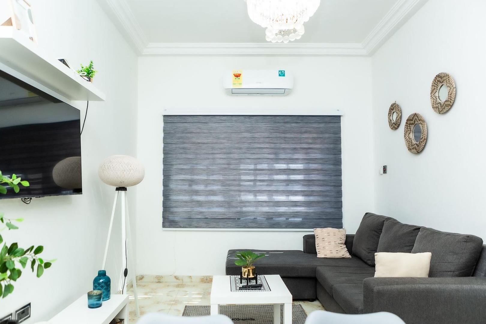Stylish East Legon Apartment - Ac, Wi-Fi, Netflix Accra Kültér fotó