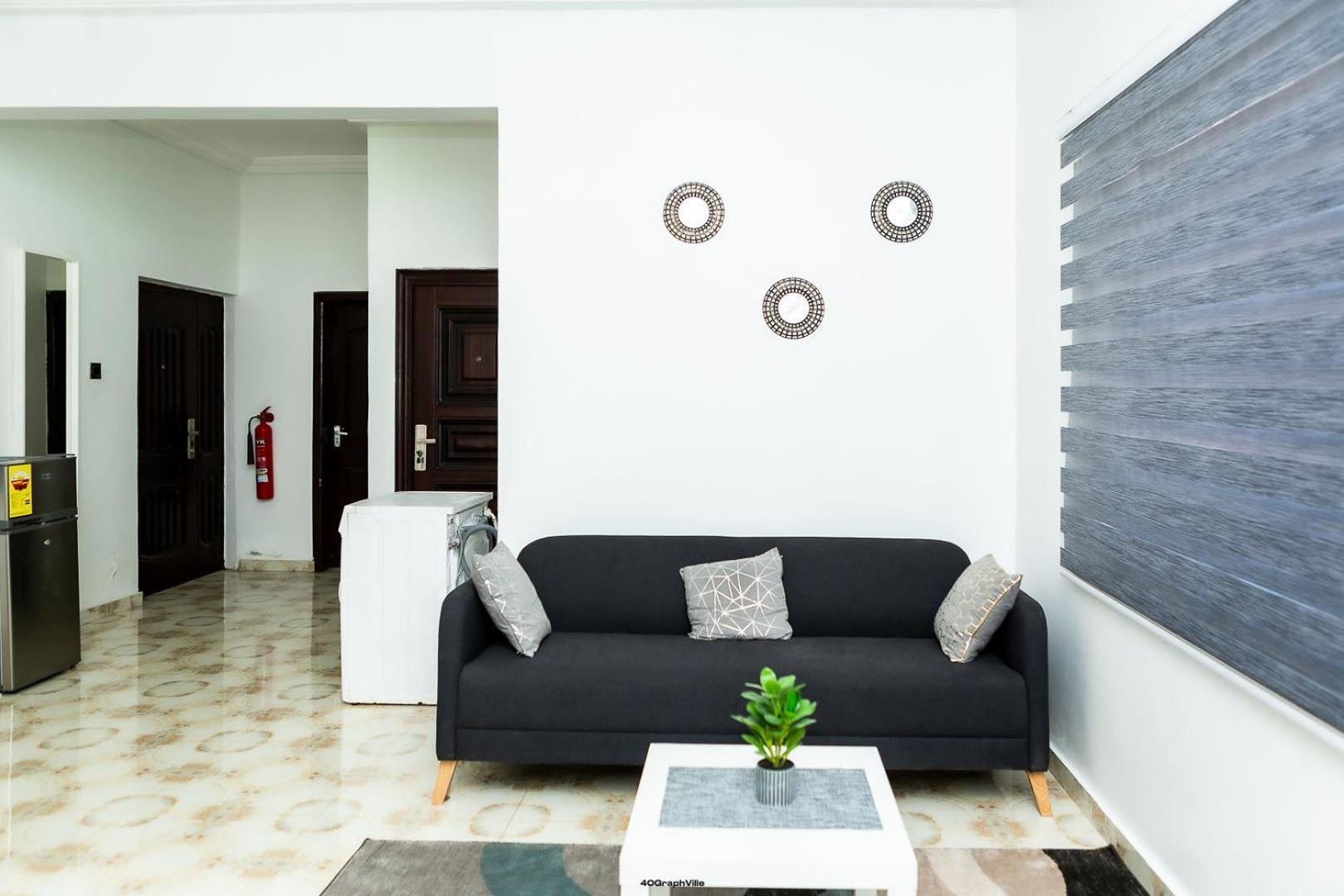 Stylish East Legon Apartment - Ac, Wi-Fi, Netflix Accra Kültér fotó